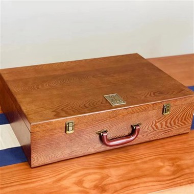 Large High End Wooden work-box