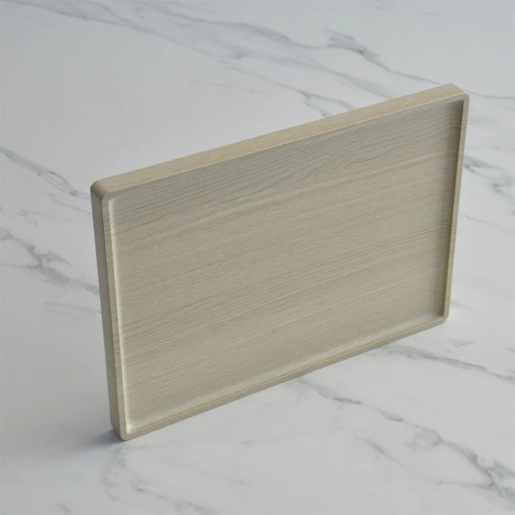 Luxurious Wooden Tray Of Hotel