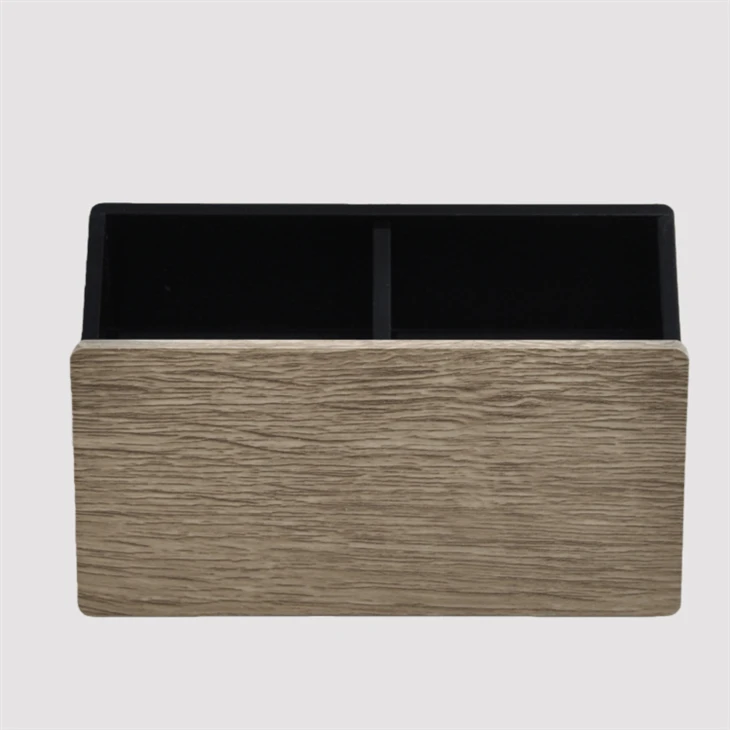 Luxurious Hotel Bathroom Black Acrylic Tea Bag Display
