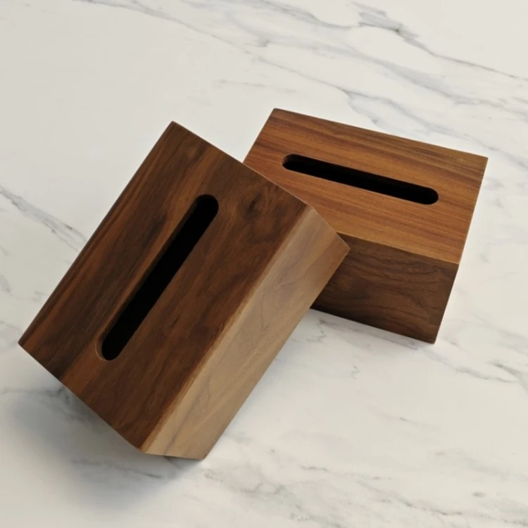 Walnut Solid Wood Tissue Box for sale Walnut Solid Wood Tissue Box for sale