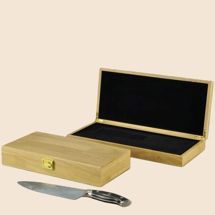 Rubberwood Knife Box for sale Rubberwood Knife Box for sale